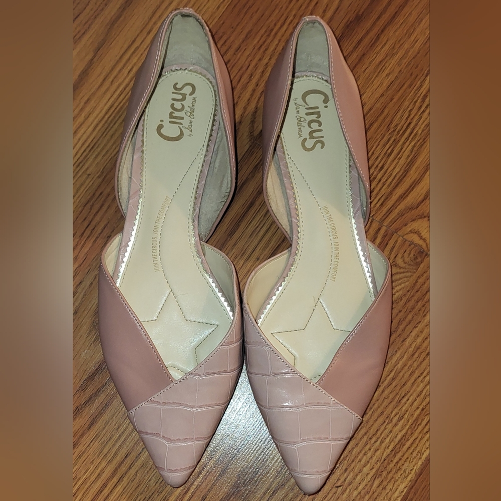 🧹Pink point flats🧹